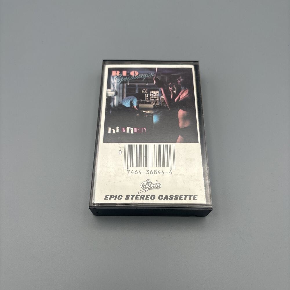 REO Speedwagon Hi Infidelity Cassette 1980 Epic Limited Edition